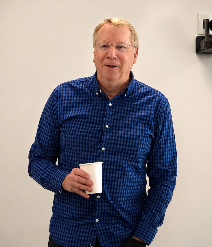 brian mcnaughton presenting at a spokane business connections event